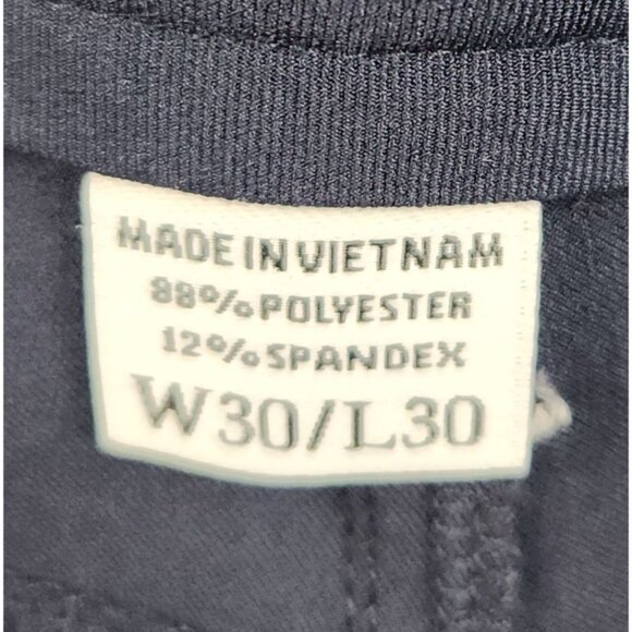 Footjoy Golf Pants Men's 30x30 Athletic Fit Navy Blue Stretch Straight Leg - Picture 7 of 10